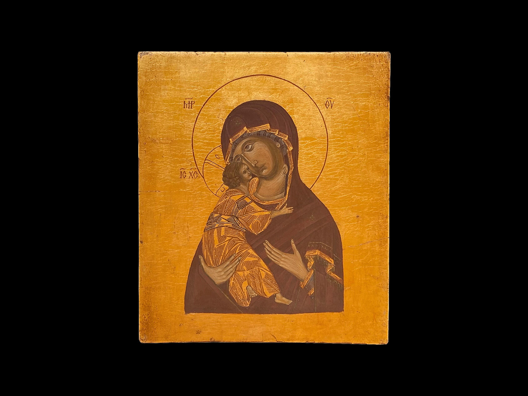 Virgin of Vladimir, 21 x 25 cm