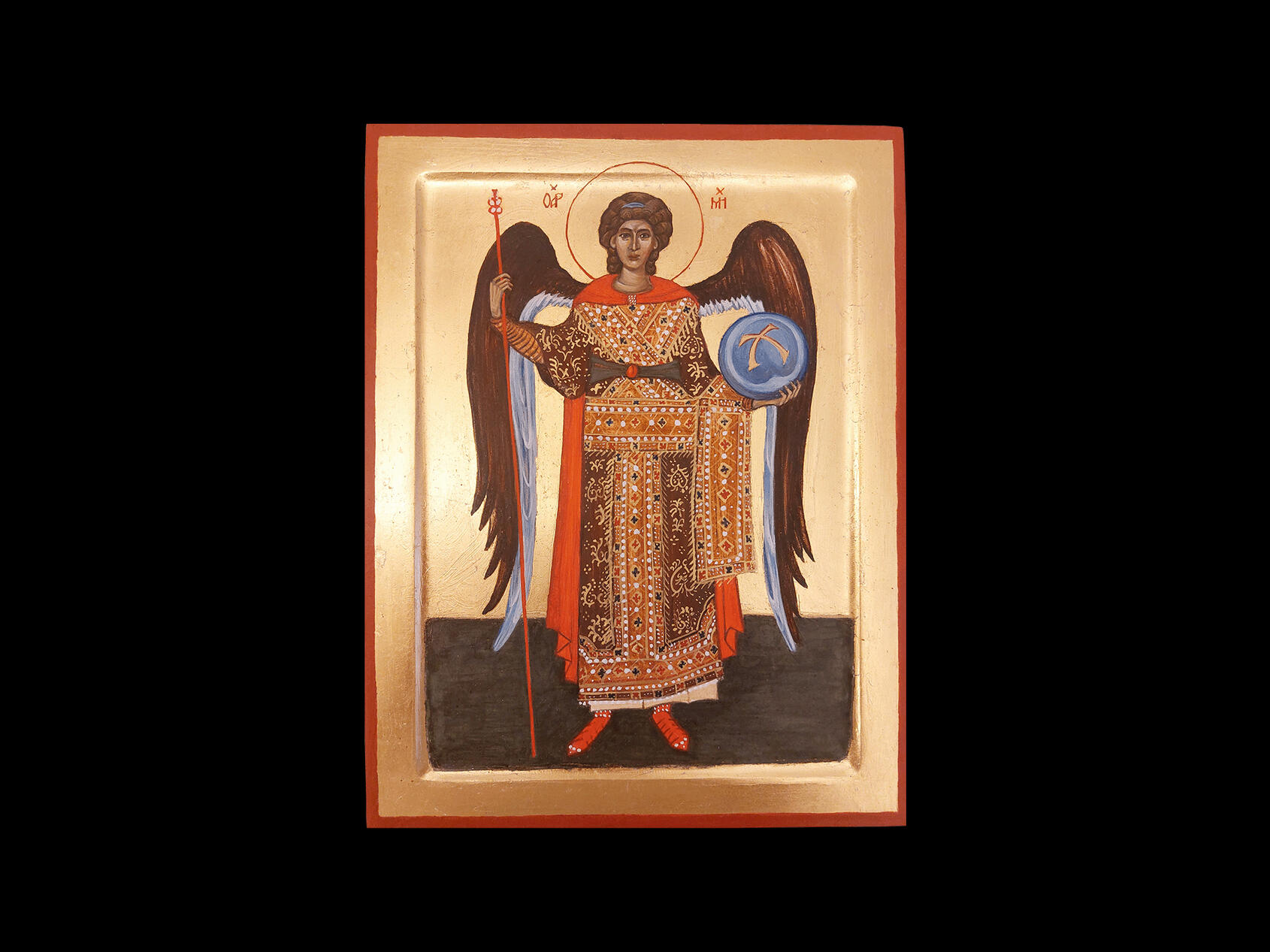 Archangel Michael, 20 x 26 cm