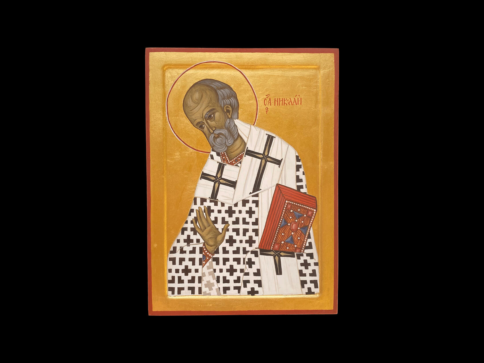 St. Nicholas, 26 x 36 cm