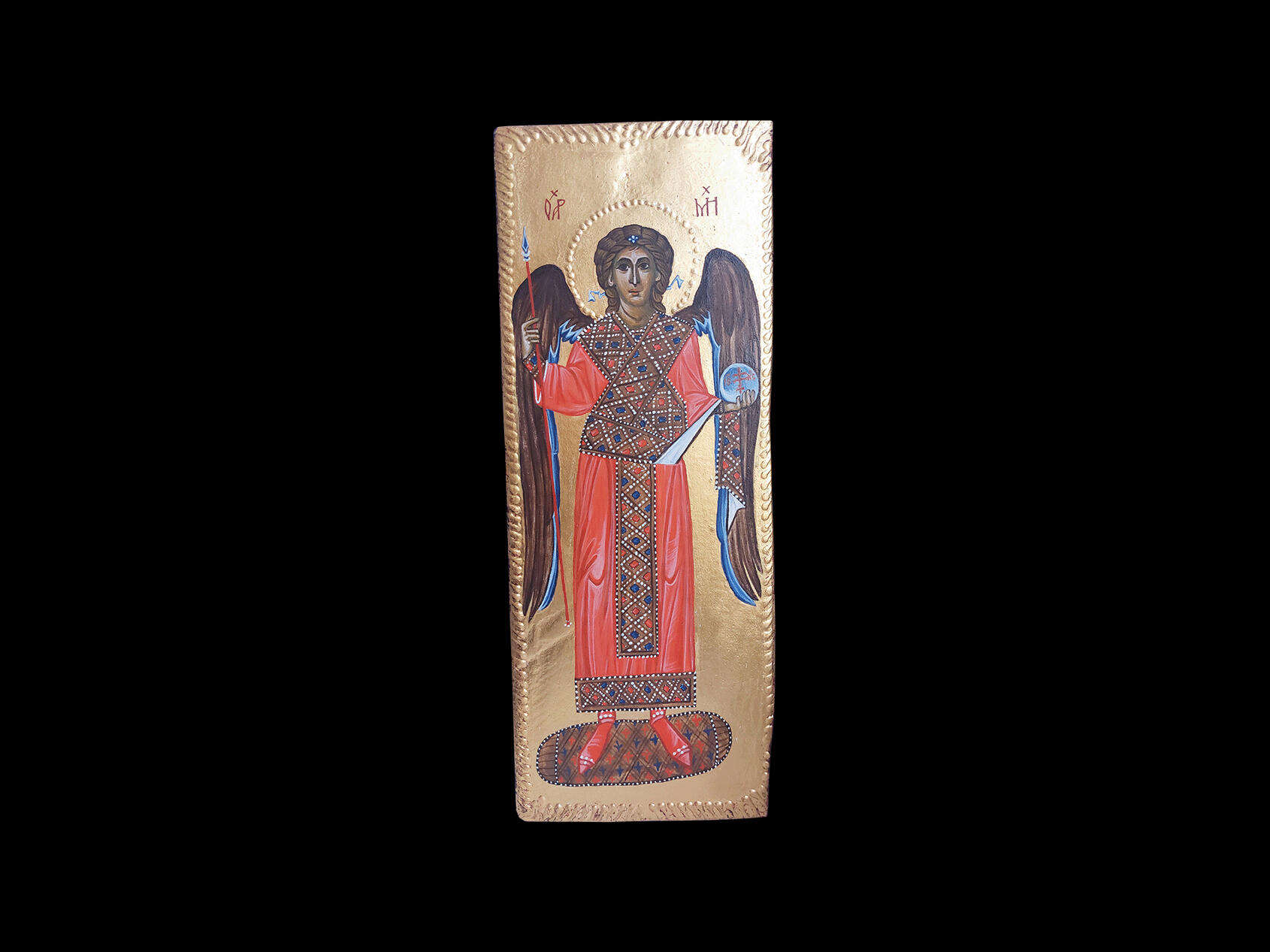 Archangel Michail, 13.5 x 33 cm